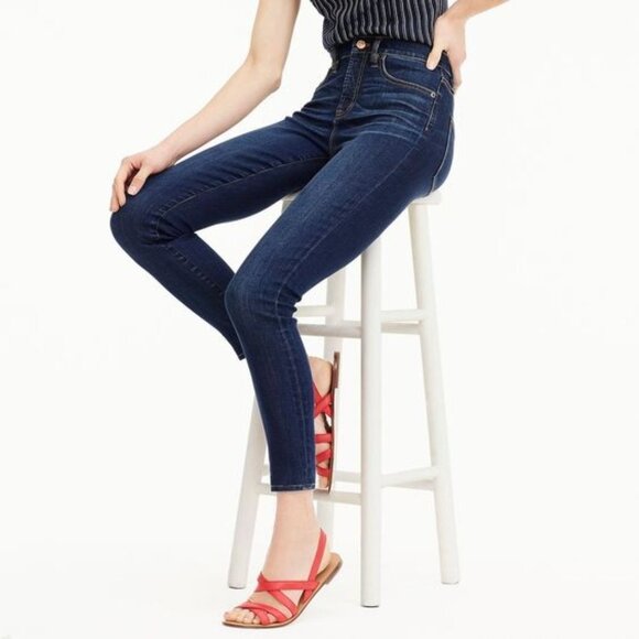 J. Crew Women's Skinny Jeans - Dark Blue - Picture 1 of 6